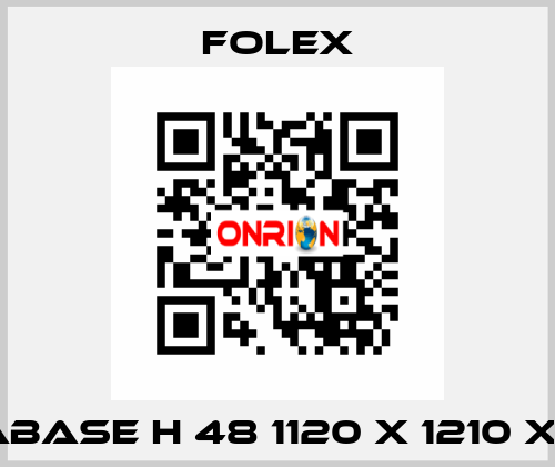 Folabase H 48 1120 x 1210 x 0.45 Folex