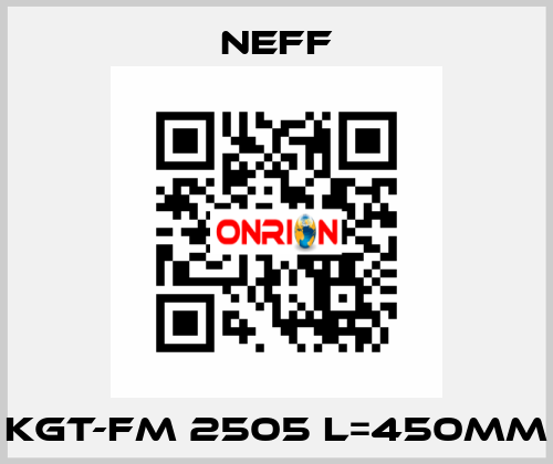 KGT-FM 2505 L=450MM Neff