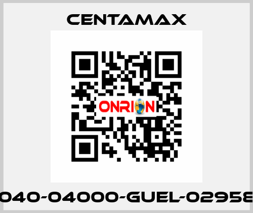 0040-04000-GUEL-029587 CENTAMAX