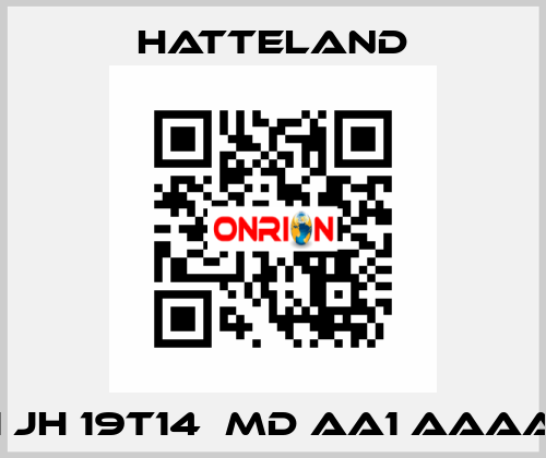 1 JH 19T14  MD AA1 AAAA HATTELAND