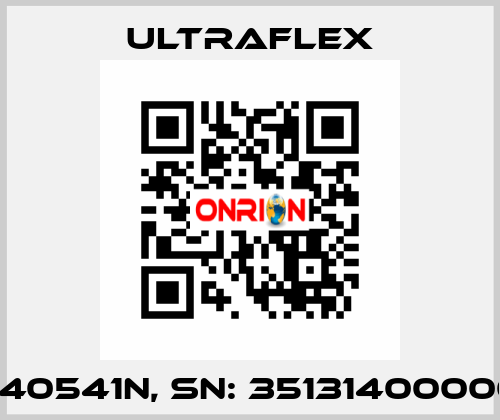 pn: 40541N, sn: 3513140000008 Ultraflex