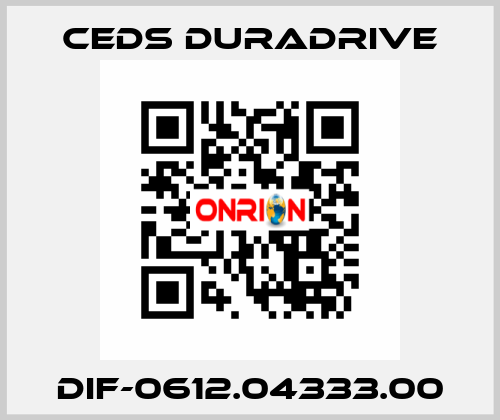 DIF-0612.04333.00 Ceds Duradrive