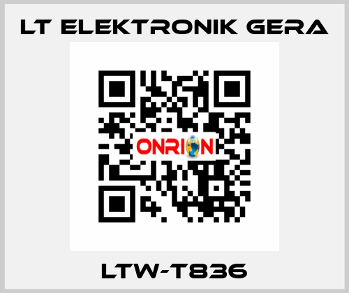 LTW-T836 LT Elektronik Gera