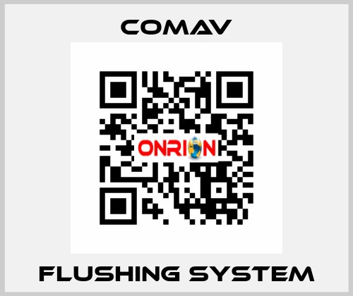 FLUSHING SYSTEM Comav