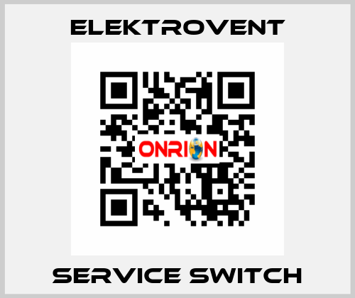 Service switch ELEKTROVENT