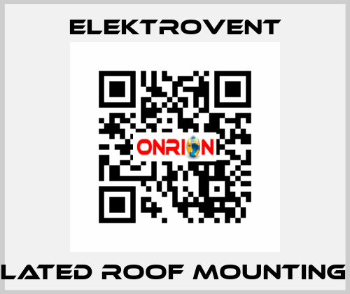 Isolated roof mounting kit ELEKTROVENT