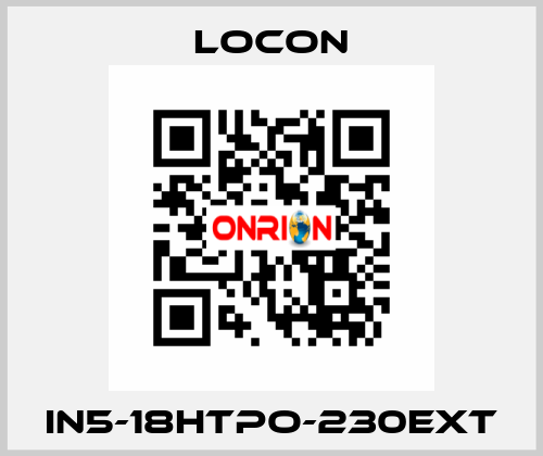 IN5-18HTPO-230EXT Locon