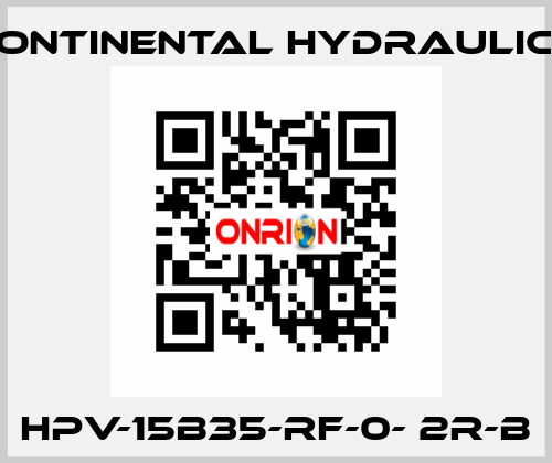 HPV-15B35-RF-0- 2R-B Continental Hydraulics