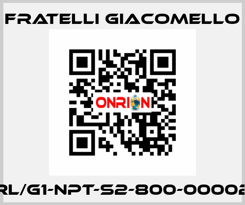 RL/G1-NPT-S2-800-00002 Fratelli Giacomello