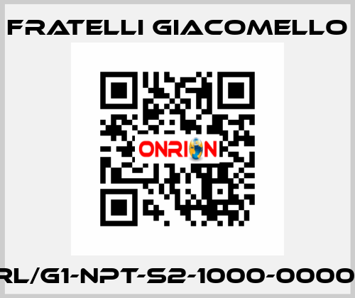 RL/G1-NPT-S2-1000-00001 Fratelli Giacomello