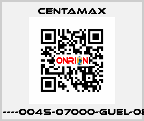 7600 ----004S-07000-GUEL-081877 CENTAMAX