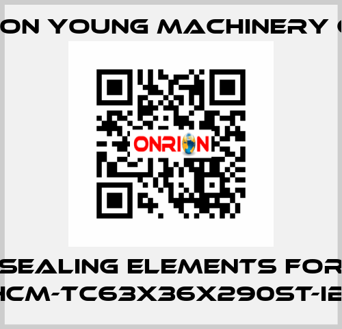 Sealing elements for KHCM-TC63X36X290ST-IB G Keon Young Machinery Co