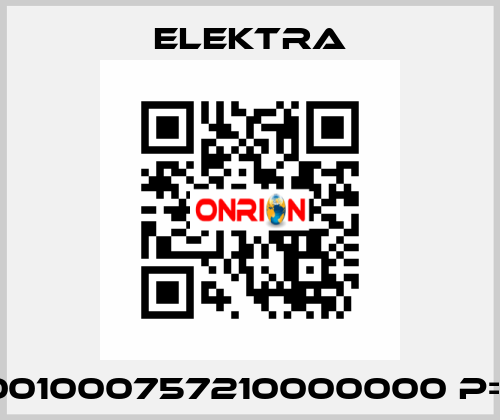 04001000757210000000 P=160 ELEKTRA