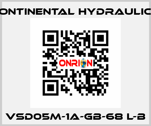 VSD05M-1A-GB-68 L-B Continental Hydraulics