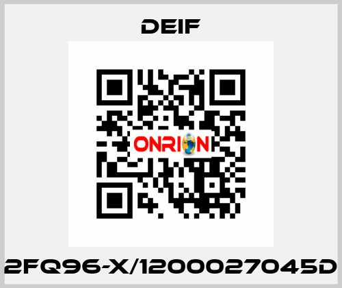 2FQ96-x/1200027045D Deif