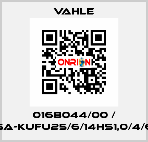 0168044/00 / SA-KUFU25/6/14HS1,0/4/6 Vahle