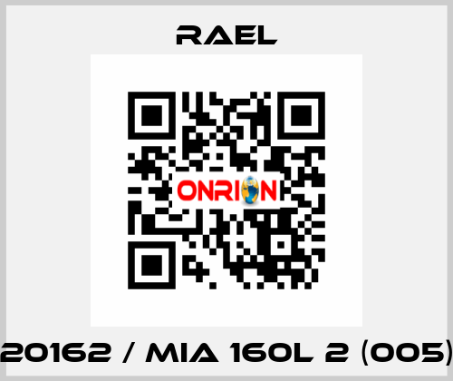 20162 / MIA 160L 2 (005) RAEL