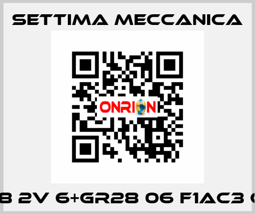 DG28 2V 6+GR28 06 F1AC3 G DX Settima Meccanica