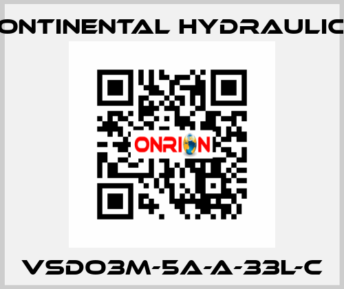 VSDO3M-5A-A-33L-C Continental Hydraulics