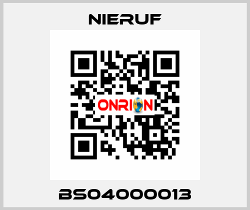 BS04000013 NIERUF