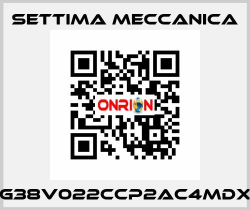 G38V022CCP2AC4MDX Settima Meccanica