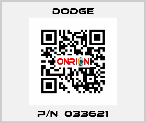 P/N：033621 Dodge