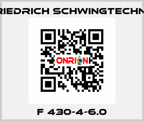 F 430-4-6.0 Friedrich Schwingtechnik