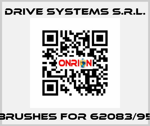 brushes for 62083/95 DRIVE SYSTEMS s.r.l.