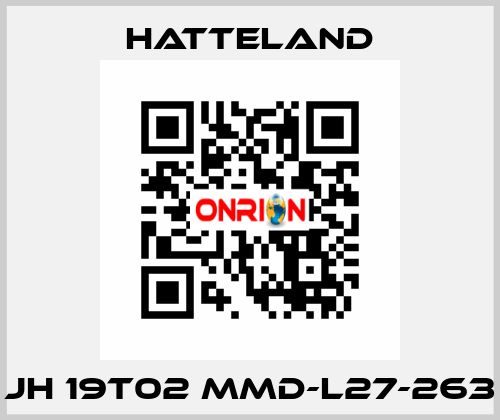 JH 19T02 MMD-L27-263 HATTELAND