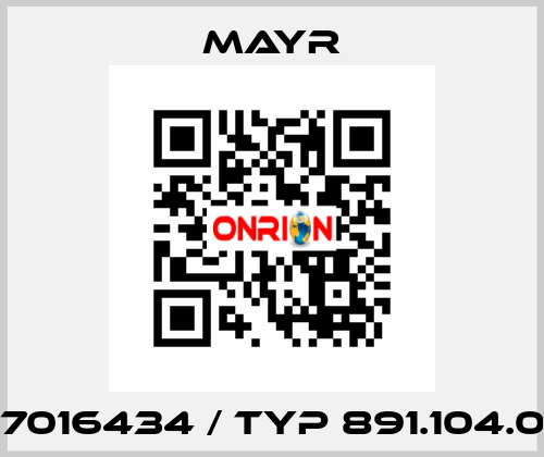 7016434 / Typ 891.104.0 Mayr