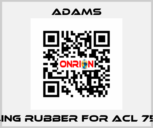 Sealing rubber for ACL 7595 C ADAMS