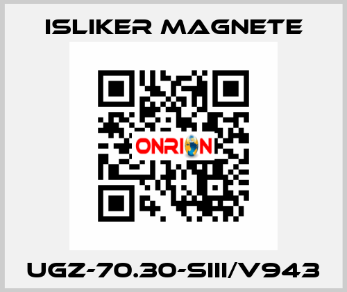 UGz-70.30-SIII/V943 ISLIKER MAGNETE