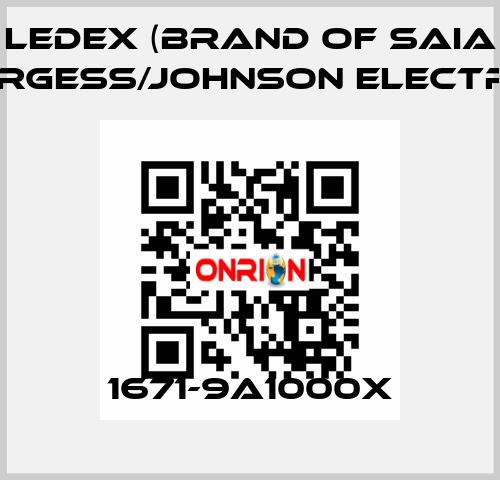 1671-9A1000x Ledex (brand of Saia Burgess/Johnson Electric)