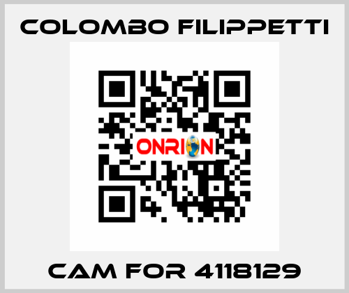 Cam for 4118129 Colombo Filippetti