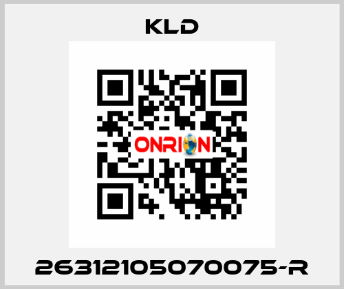 26312105070075-R KLD