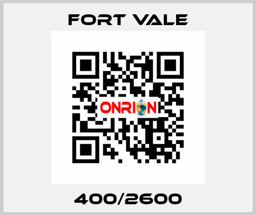 400/2600 Fort Vale