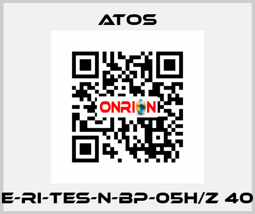 E-RI-TES-N-BP-05H/Z 40 Atos