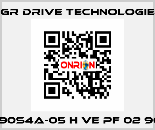 Q1E X 90S4A-05 H VE PF 02 90S/4A PGR Drive Technologies