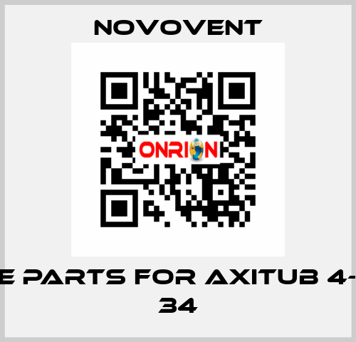 Spare parts for AXITUB 4-630M 34 Novovent