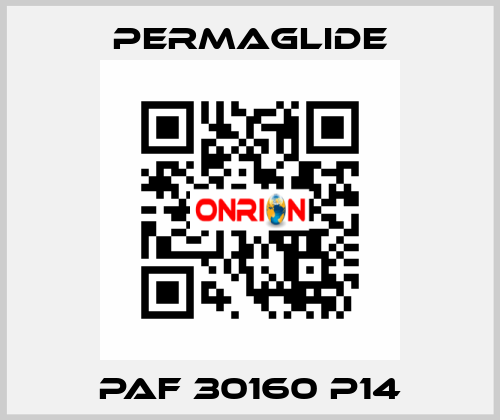 PAF 30160 P14 Permaglide