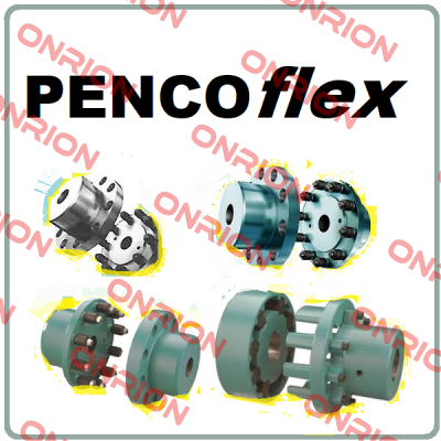 Coupling rubbers with pins (complete) for Pencoflex 385 PENCOflex