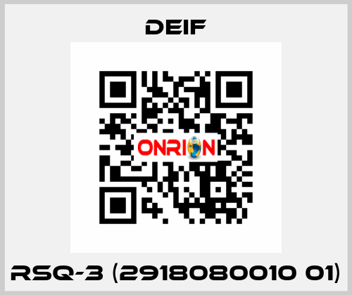 RSQ-3 (2918080010 01) Deif