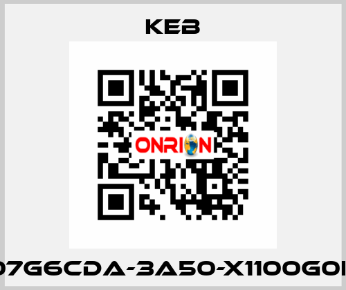 07G6CDA-3A50-X1100G0H KEB