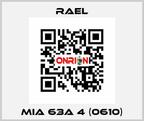 MIA 63A 4 (0610) RAEL