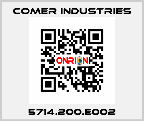 5714.200.E002 Comer Industries