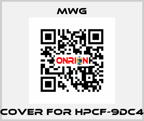 cover for HPCF-9DC4 MWG