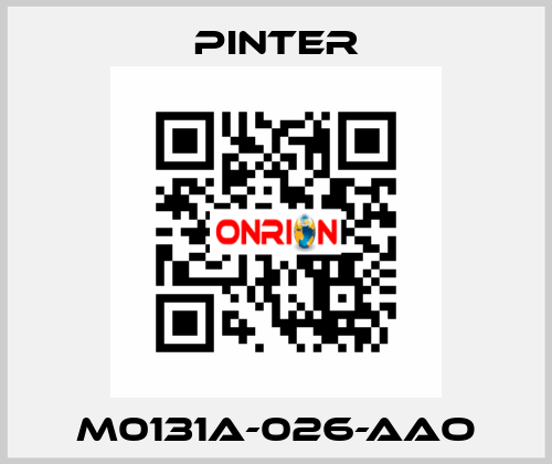 M0131A-026-AAO Pinter