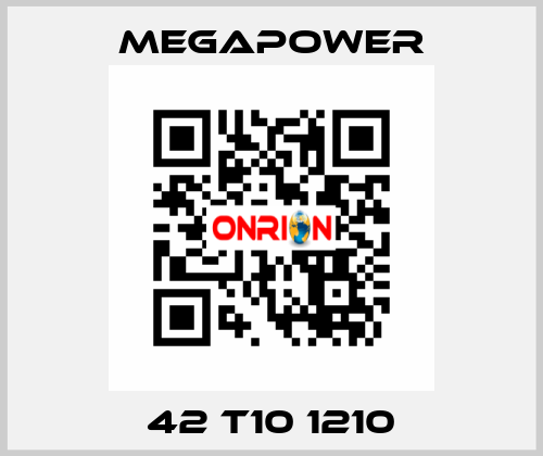 42 T10 1210 Megapower