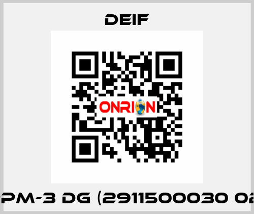 PPM-3 DG (2911500030 02) Deif