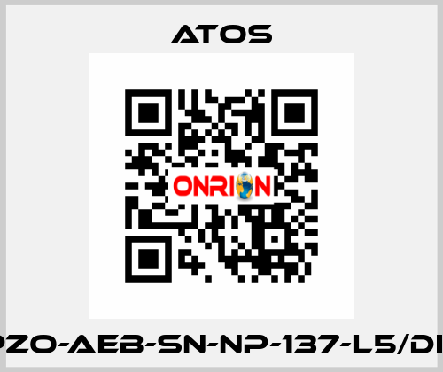 DPZO-AEB-SN-NP-137-L5/DI 10 Atos